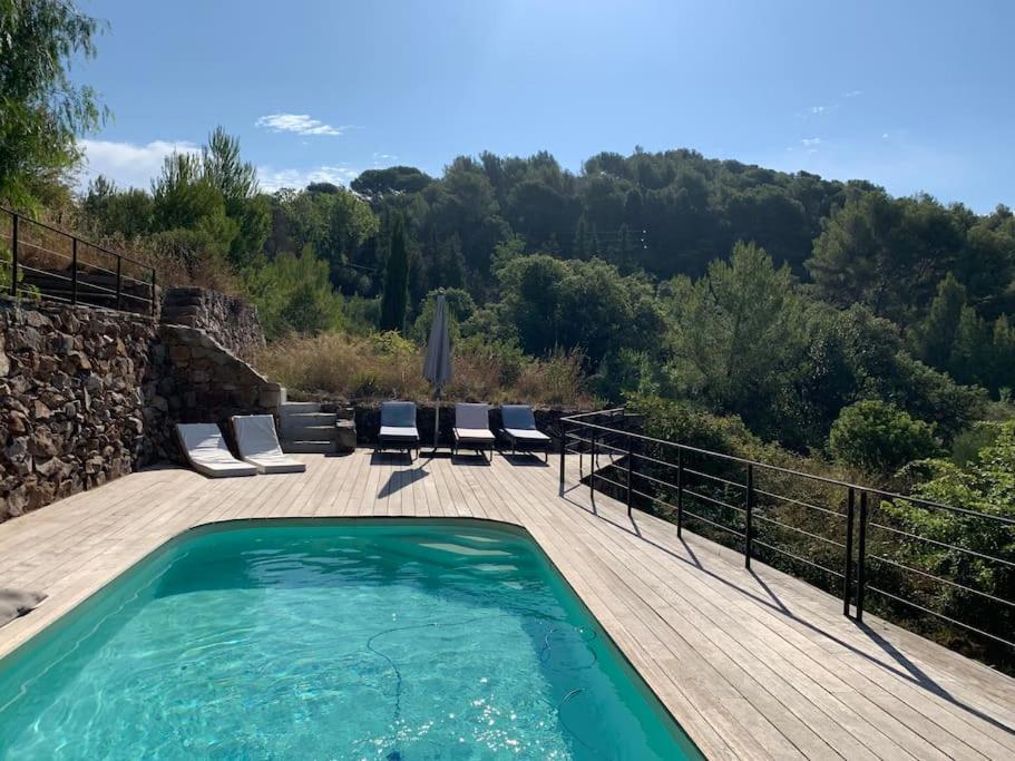 Villa Cabanon Carqueiranne Esterno foto